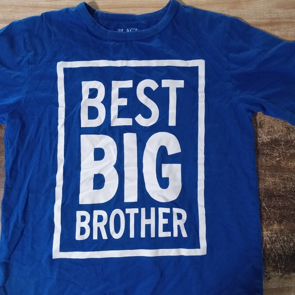 Place Blue 'Best Big Brother' Long Sleeve Tee - Picture 1 of 4